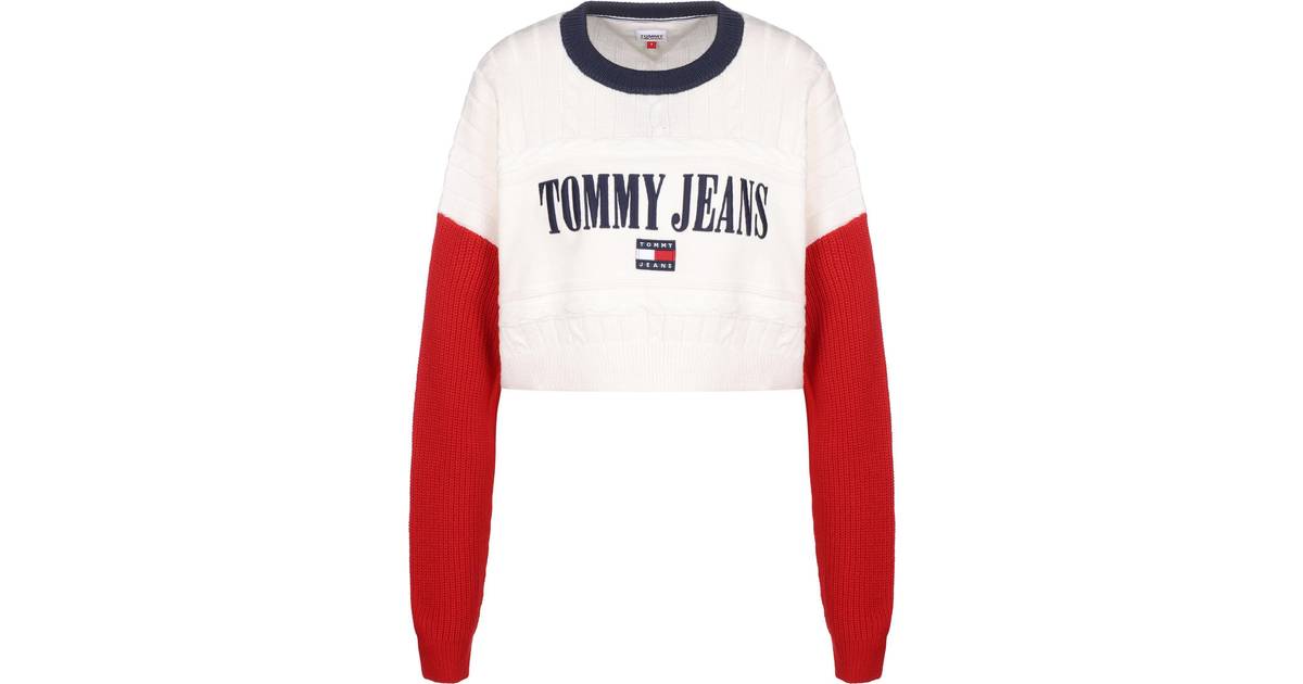 Tommy Hilfiger Archive Relaxed Cropped Jumper • Pris