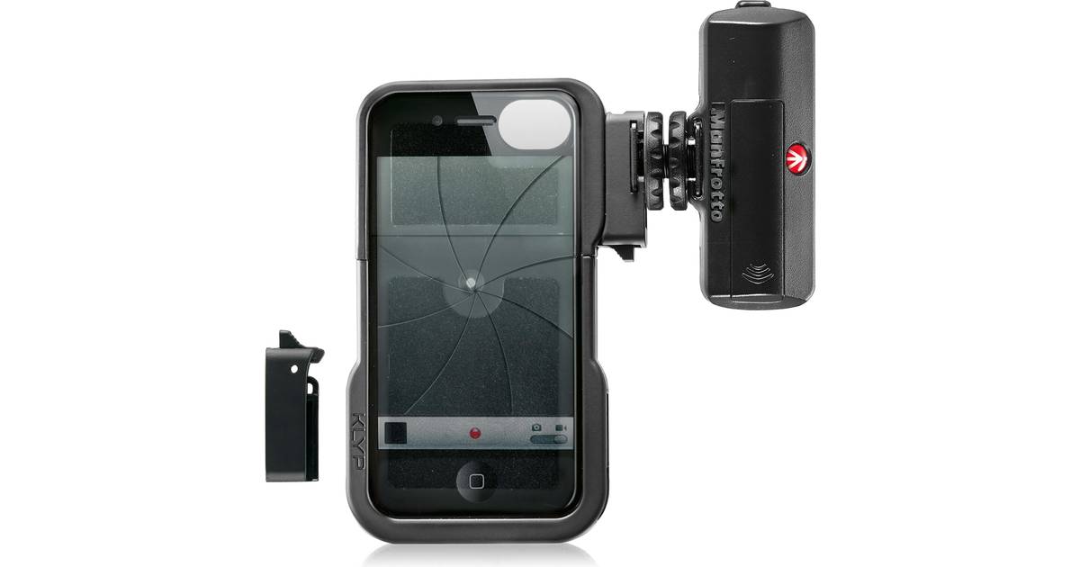 Manfrotto KLYP Taske til mobiltelefon polykarbonat med ML120 LED-lys for  Apple iPhone 4, 4S • Pris »