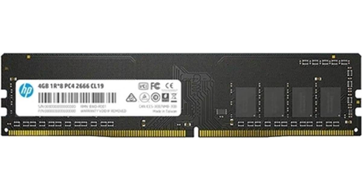 HP RAM-hukommelse V2 DDR4 4 GB (2 butikker) • Priser »