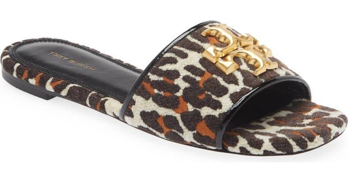 Tory Burch Eleanor - Reva Leopard/Perfect Black