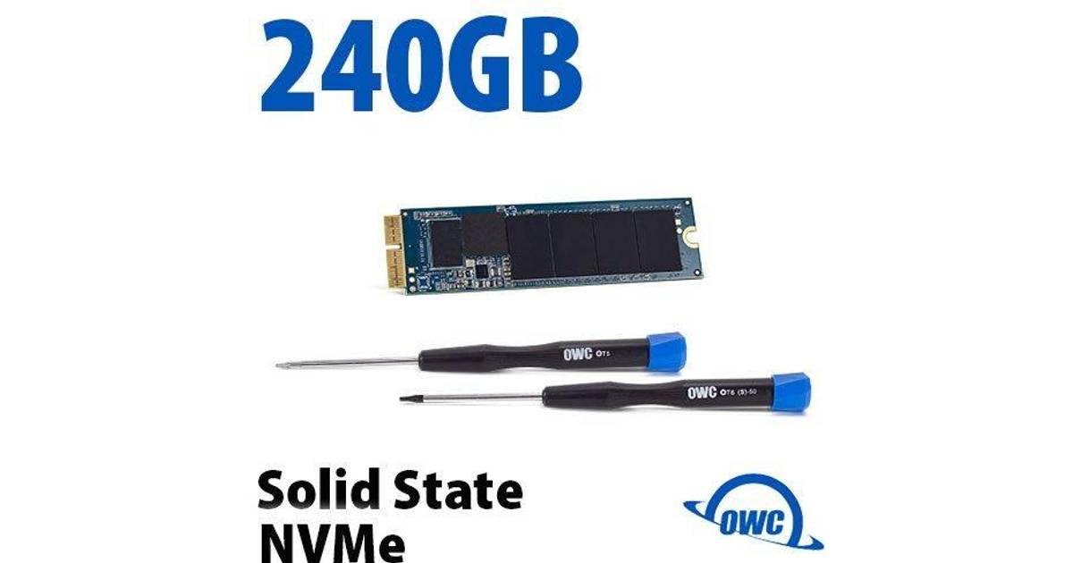 240GB OWC Aura N SSD Add-In Solution for mini (2014) • Pris »