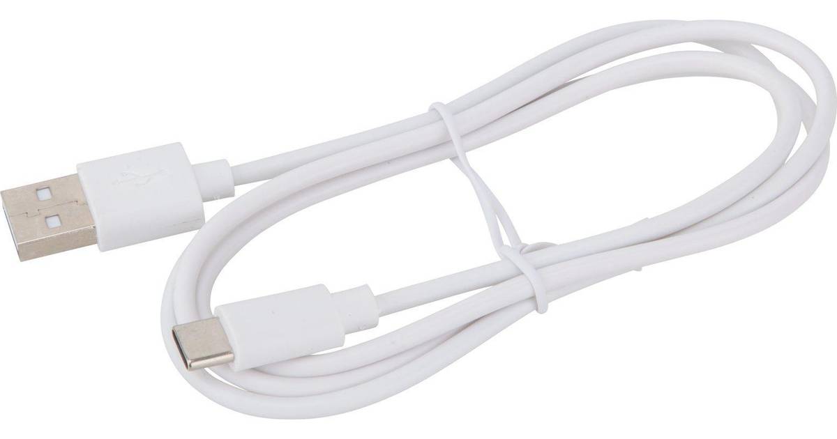 Sinox One USB C A kabel. 1m. (6 butikker) • Se priser »