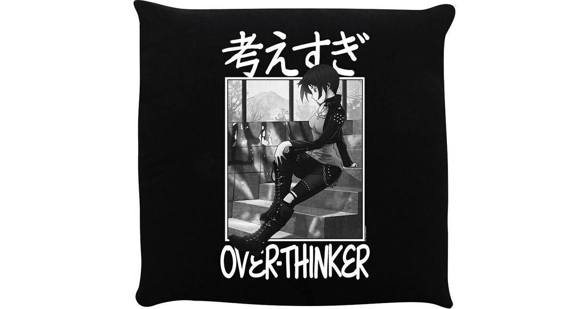 Tokyo Spirit Over-Thinker Complete Decoration Pillows Black, White • Pris »