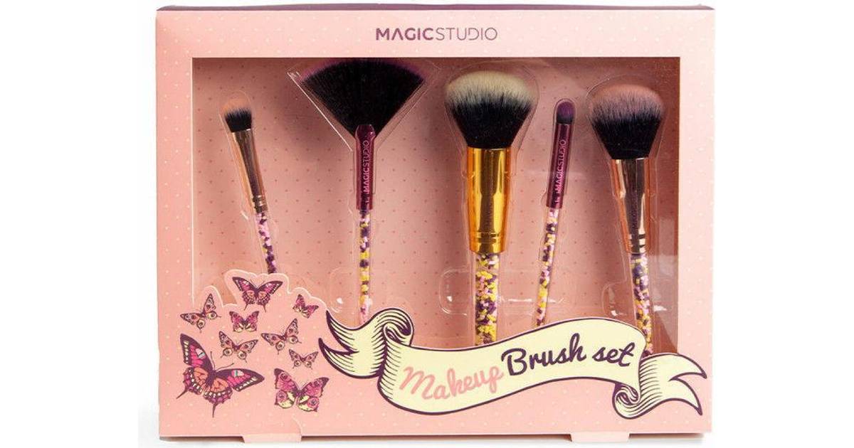 Magic Studio Sæt med Makeup Børster Pin Up (5 Dele) • Pris »
