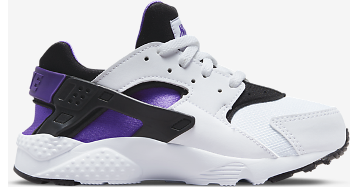 Nike Huarache Run PS - White/Purple Punch/Black • Pris »