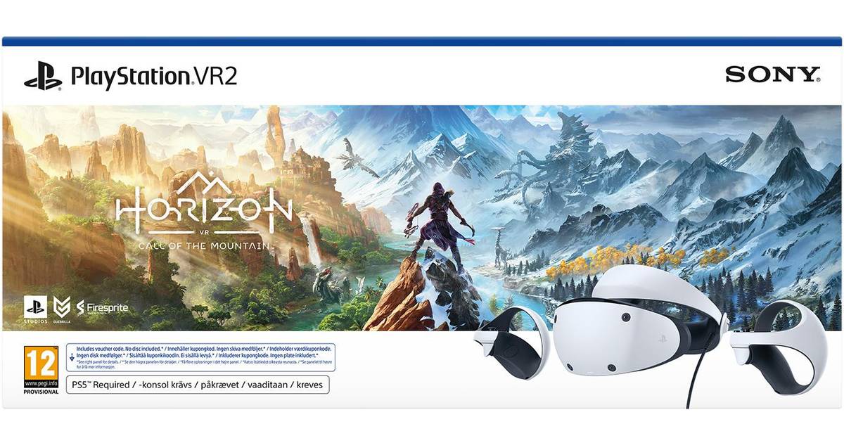 Sony Playstation VR2 - Horizon: Call Of The Mountain Bundle • Pris »