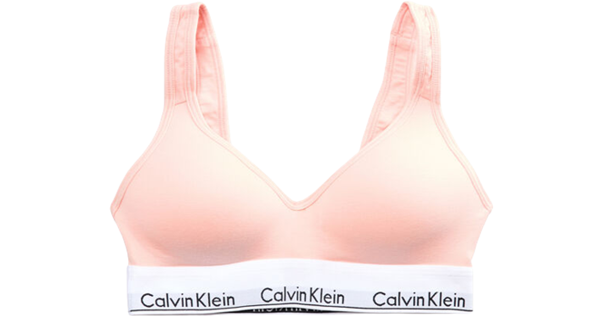 Calvin Klein Lift Bralette - Peach Melba • Se pris »
