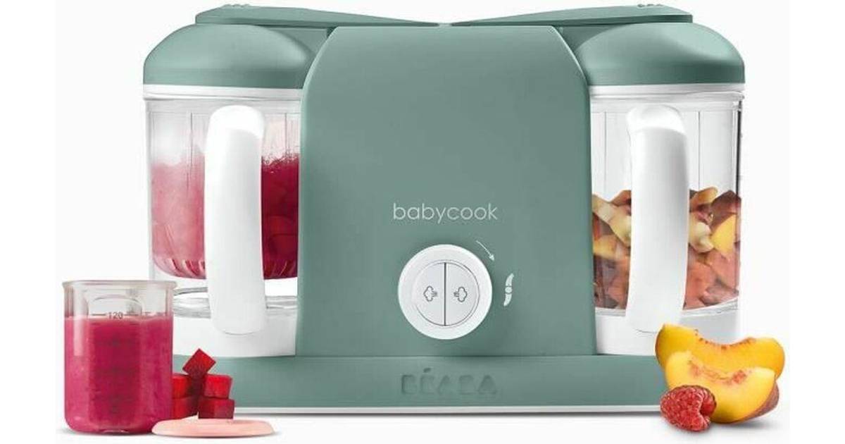 Beaba Foodprocessor Babycook Duo Grøn 2,2 L 4-i-1 • Pris »