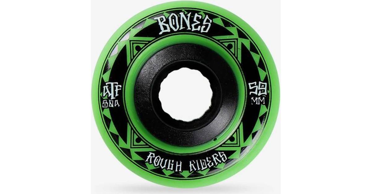 Bones Rough Riders Runners ATF 56mm Green Skateboard Wheels • Pris »