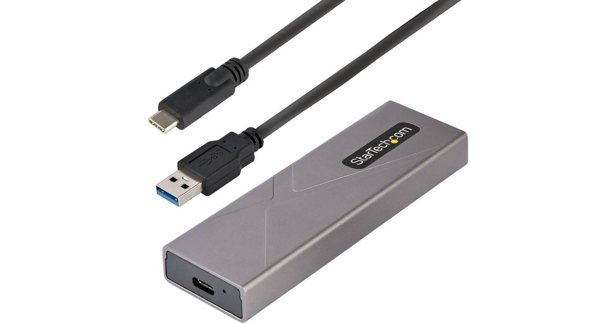 StarTech Lomme til harddisk M2-USB-C-NVME-SATA • Pris »