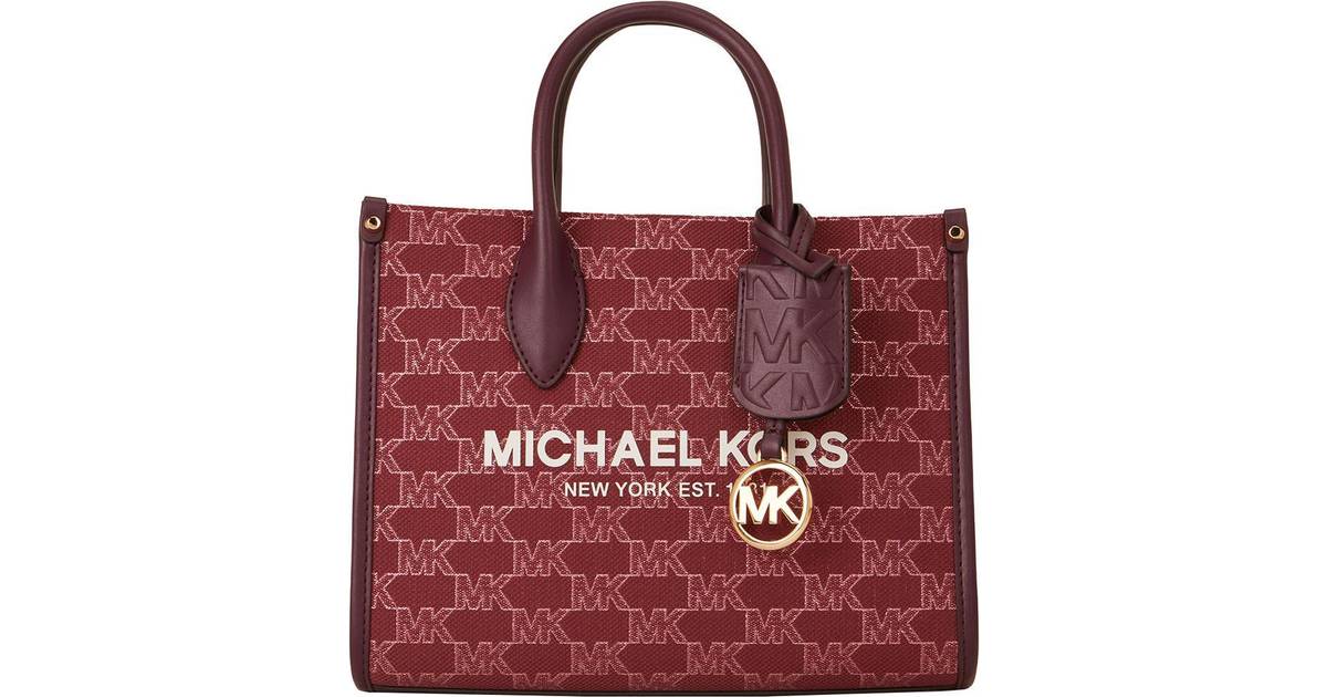 Michael Kors Women's Crossbodies MULBERRY Mulberry Mirella Small Shopper  Top Zip Crossbody • Pris »
