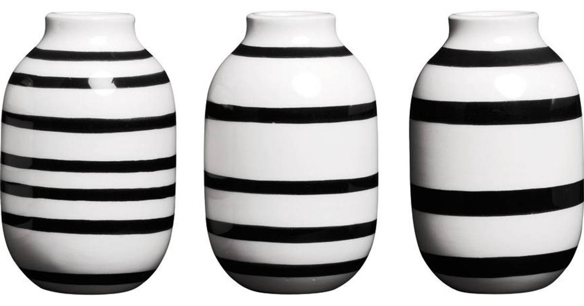 Kähler Omaggio Miniature vaser Vase 8cm 3stk • Pris »
