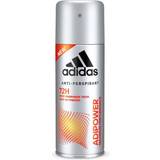 Bliv sammenfiltret bodsøvelser Krympe Adidas Adipower Anti-Perspirant Deo Spray for Him 150ml • Pris »