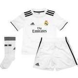 Adidas Real Madrid Home Jersey Mini Kit 18/19 Youth - Sammenlign ...