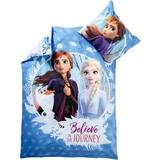 Licens Frozen 2 Anna and Elsa Junior Sengetøj 100x140cm • Pris »