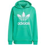 Adidas Women Originals Adicolor Trefoil Hoodie - Hi-Res Green • Pris »