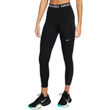 Troubled Reception Idol Nike Pro Dri-FIT High-Rise Pocket Leggings Women - Black/White • Pris »