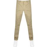 Tommy Hilfiger Denton Straight Fit Satin Chinos CLAYED PEBBLE 3632 • Pris »