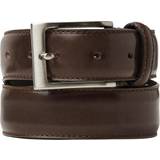 Saddler Odense Leather Belt - Dark Brown • Se pris »