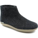 Glerups The Boot with Leather Sole - Charcoal • Se pris