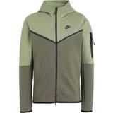 Nike Sportswear Tech Fleece Full-Zip Hoodie Men - Black/Dark Grey  Heather/White • Pris »