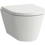 Laufen Kartell væghængt toilet, kompakt, rimless, rengøringsvenlig, hvid •  Pris »