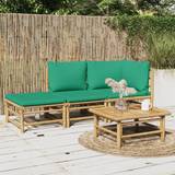 Bambus Loungesæt Havemøbel • Se pris på PriceRunner »