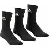 Tochi træ Forfatning gøre ondt Adidas Cushioned Crew Socks 3-pack - Black/White • Pris »