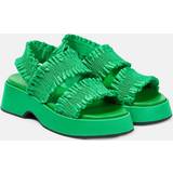 Ganni Smock Platform Sandals • Se laveste pris (1 butikker)