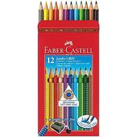 Faber-Castell Jumbo Grip Coloured Pencils 12-pack • Se priser hos os »