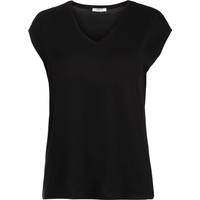 Pieces Basic T-Shirt - Black/Black • Se laveste pris nu