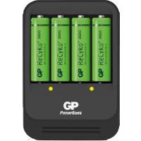 GP Batteries ReCyko PB570GSE270-2GBW4 4-pack • Se priser hos os »