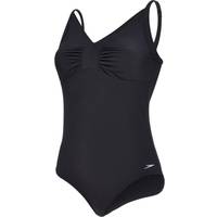 Speedo Sculpture Watergem Swimsuit - Black • Se priser hos os »