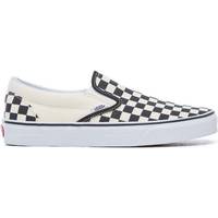 Vans Checkerboard Classic - Black And White Checker/White • Se priser nu »