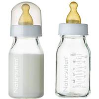 Natursutten Glass Baby Bottles 110ml 2-pack • Se priser hos os »