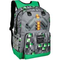 Minecraft Emerald Survivalist Backpack - Green • Se priser hos os »