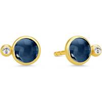 Julie Sandlau Prime Earrings - Gold/Blue • Se priser hos os »