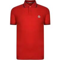 Moncler Polo Shirt - Coral • Se pris (1 butikker) hos PriceRunner »