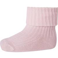 mp Denmark Rib Baby Sock - Rose Dust (533-853) • Se priser hos os »
