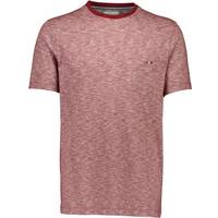 Bison Round Neck T-shirt - Red/Dk Wine • Se priser (2 butikker) »