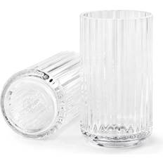 Transparent Vaser Lyngby Blown Glass Clear Vase 12.5cm