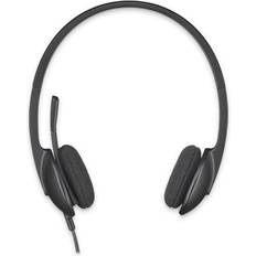 On-Ear - Sort Høretelefoner Logitech H340