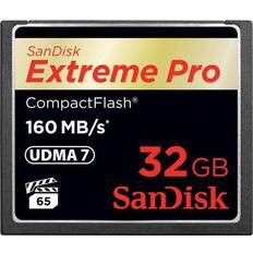 SanDisk 32 GB Hukommelseskort SanDisk Extreme Pro Compact Flash 160/150MB/s 32GB
