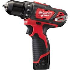 Milwaukee Skruemaskiner Milwaukee M12 BDD-202C (2X2.0Ah)