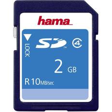 2 GB - SD Hukommelseskort & USB Stik Hama SD 2GB