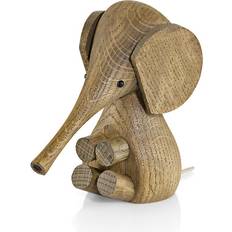 Lucie Kaas Beige Brugskunst Lucie Kaas Elephant Brown Dekorationsfigur 11cm