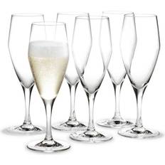 Holmegaard Mundblæste Champagneglas Holmegaard Perfection Champagneglas 23cl 6stk