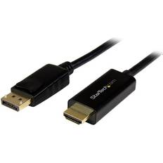 DisplayPort-kabler - HDMI DisplayPort - Sort StarTech HDMI - DisplayPort 2m