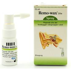 Remo-Wax Olie 15ml Ørespray