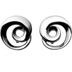 Georg Jensen Sølv Øreringe Georg Jensen Möbius Earrings - Silver